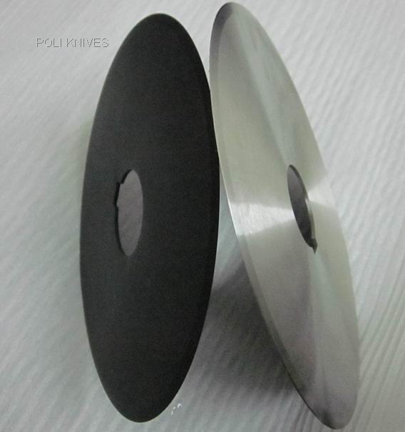 Teflon coating circular knives