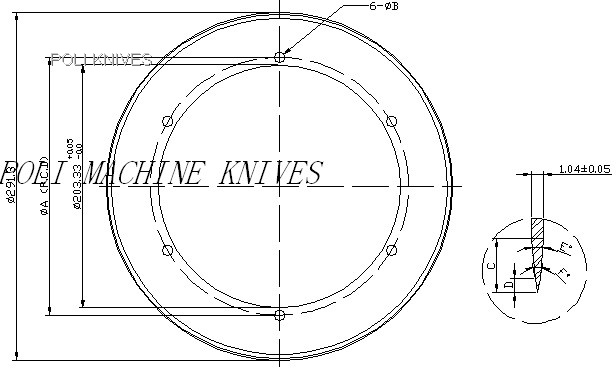 Circular paper slitter